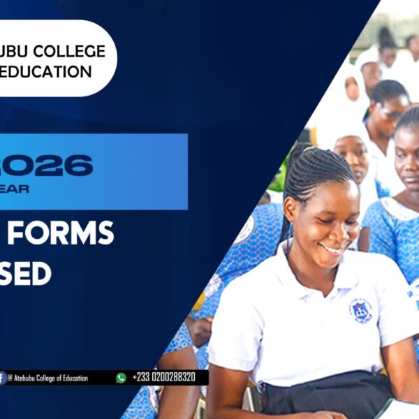 2025/2026 ADMISSION FORMS RELEASED