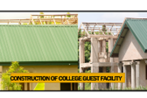 Construction of College Guest facility