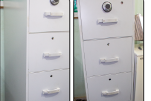 Fireproof filing cabinet